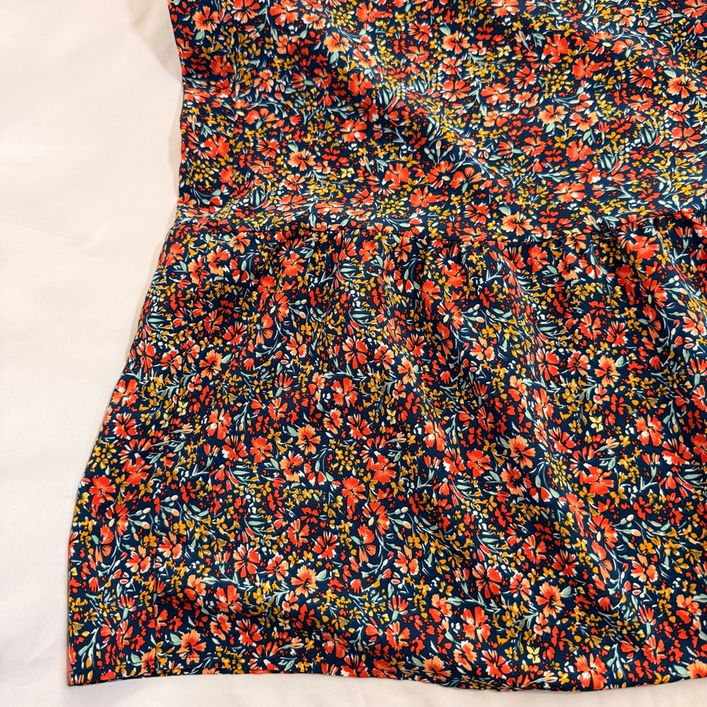 BloomChic Ditsy Floral Woven Ribbon Maxi Dress Size 12 Boho Multicolor - Picture 7 of 11